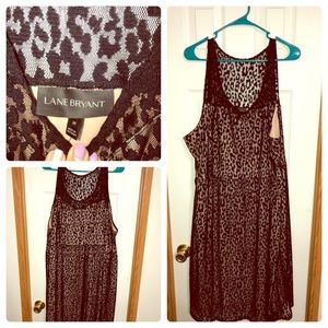 Leopard print dress